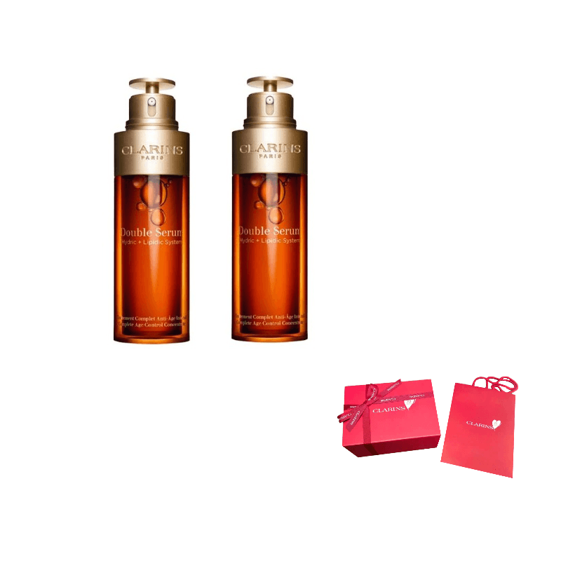 Сыворотка против морщин Clarins double serum - Boxette Shop